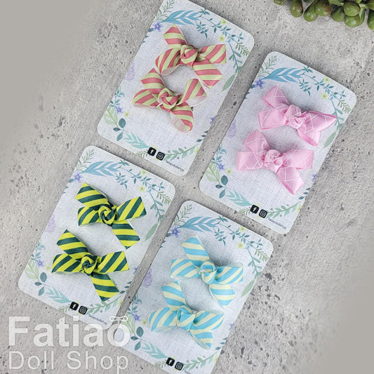 Dolls BJD Ribbon Hair Clip - Fatiao handmade