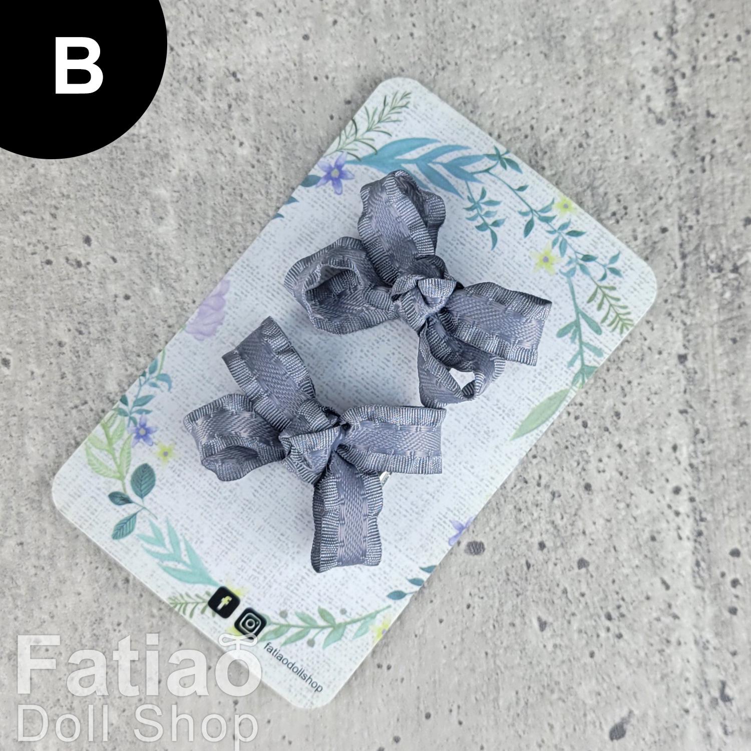 Dolls BJD Ribbon Hair Clip - Fatiao handmade