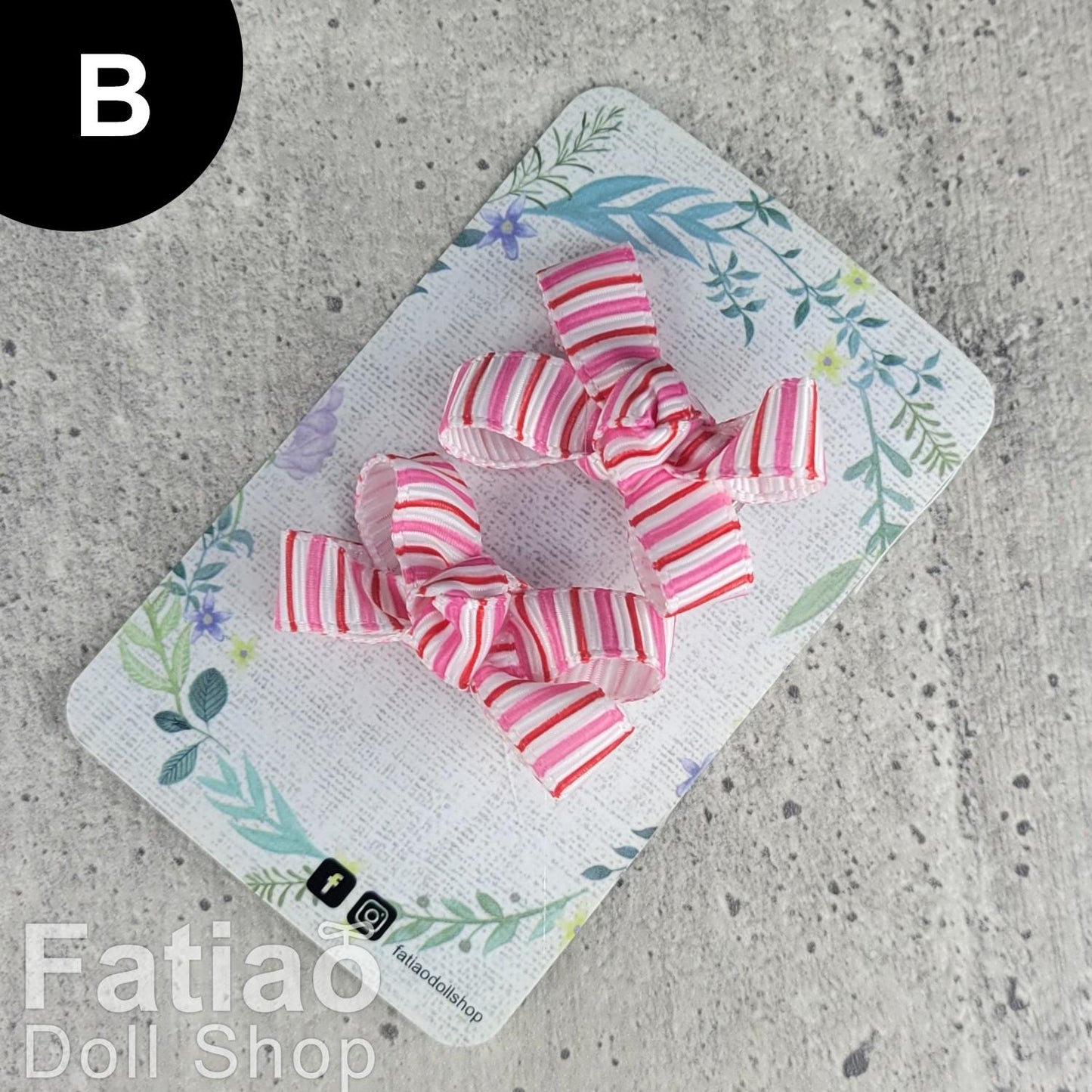 Dolls BJD Ribbon Hair Clip - Fatiao handmade