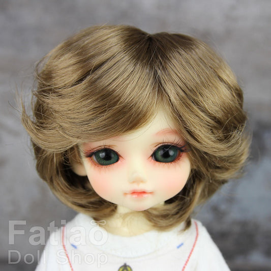 Fatiao - New Dolls Wig Dollfie Yo-SD 1/6 BJD 6-7" size - Latte