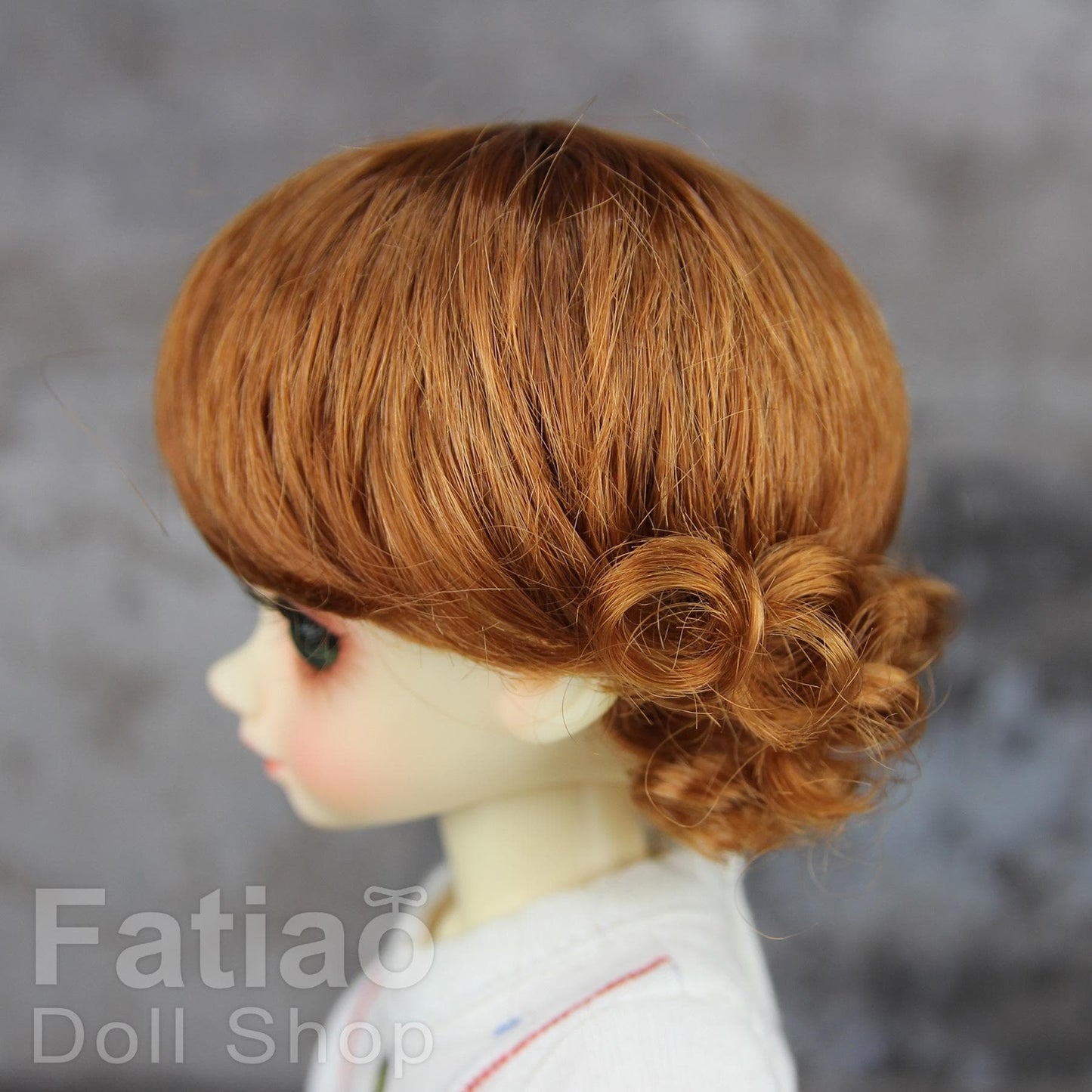 Fatiao - New Dollfie Yo-SD 1/6 BJD - Dolls Wig 6-7 inch - Caramel