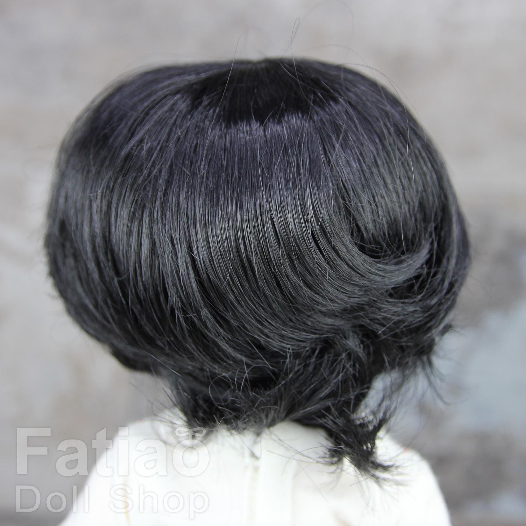 Fatiao - New Dolls Wig Dollfie Yo-SD 1/6 BJD 6-7" size Black