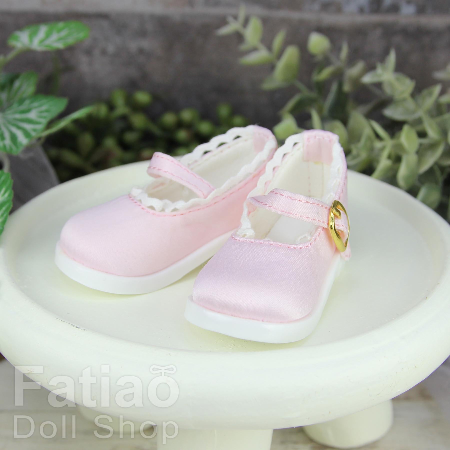 Fatiao - New 1/4 BJD MSD MDD Dollfie Dolls Satin Mary Jane Shoes