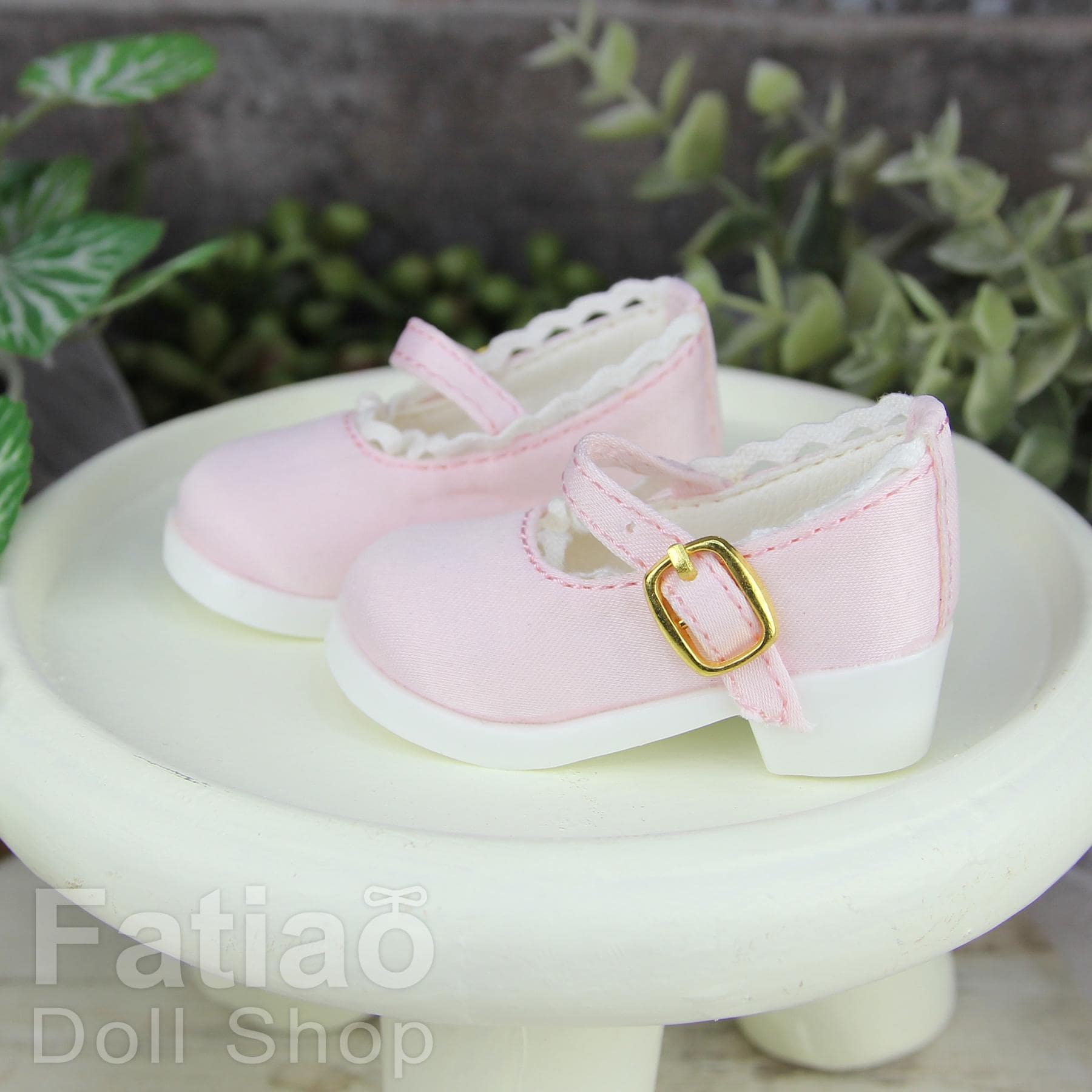 Fatiao - New 1/4 BJD MSD MDD Dollfie Dolls Satin Mary Jane Shoes