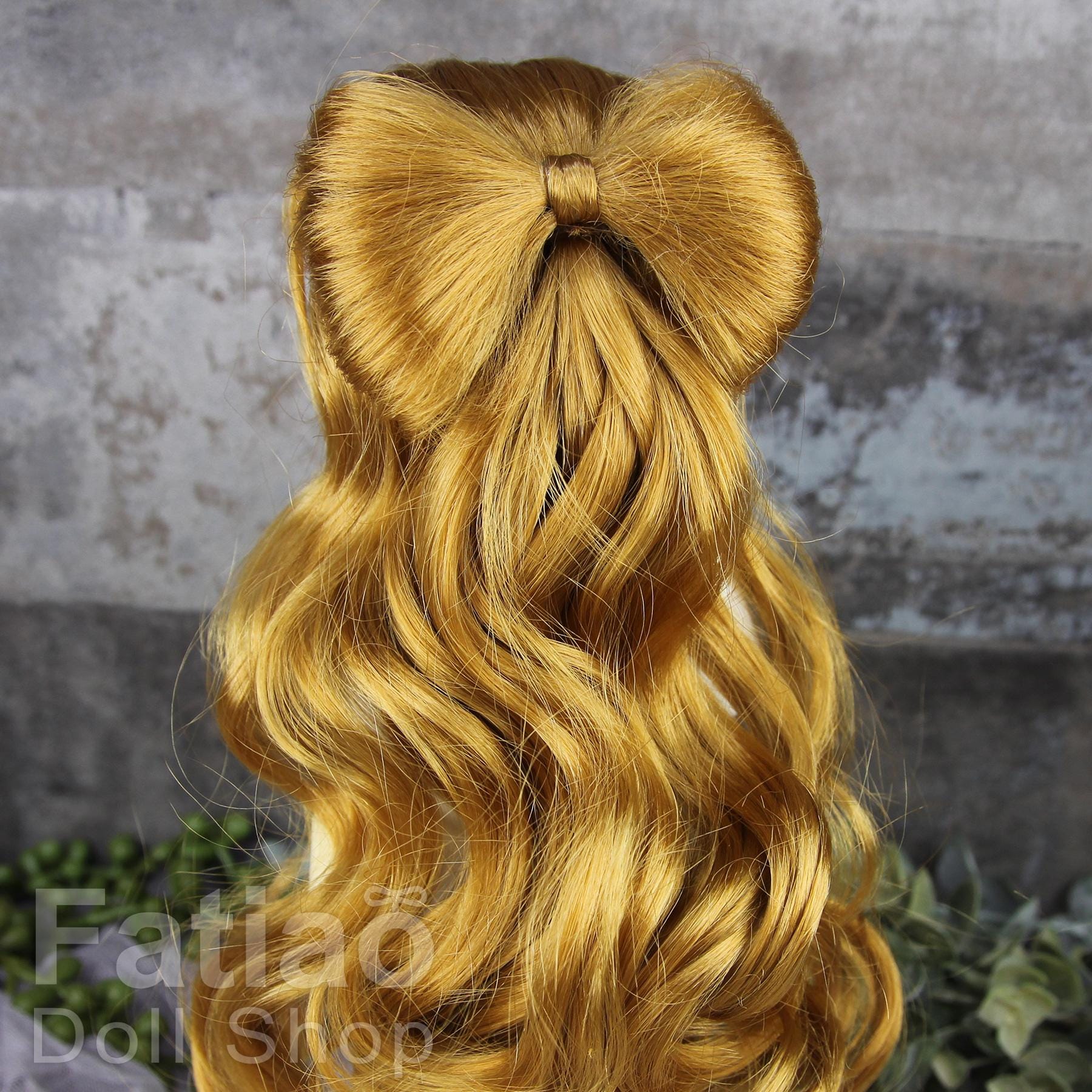 Fatiao - New Dollfie Yo-SD 1/6 BJD - Dolls Wig 6-7 inch - Tawny