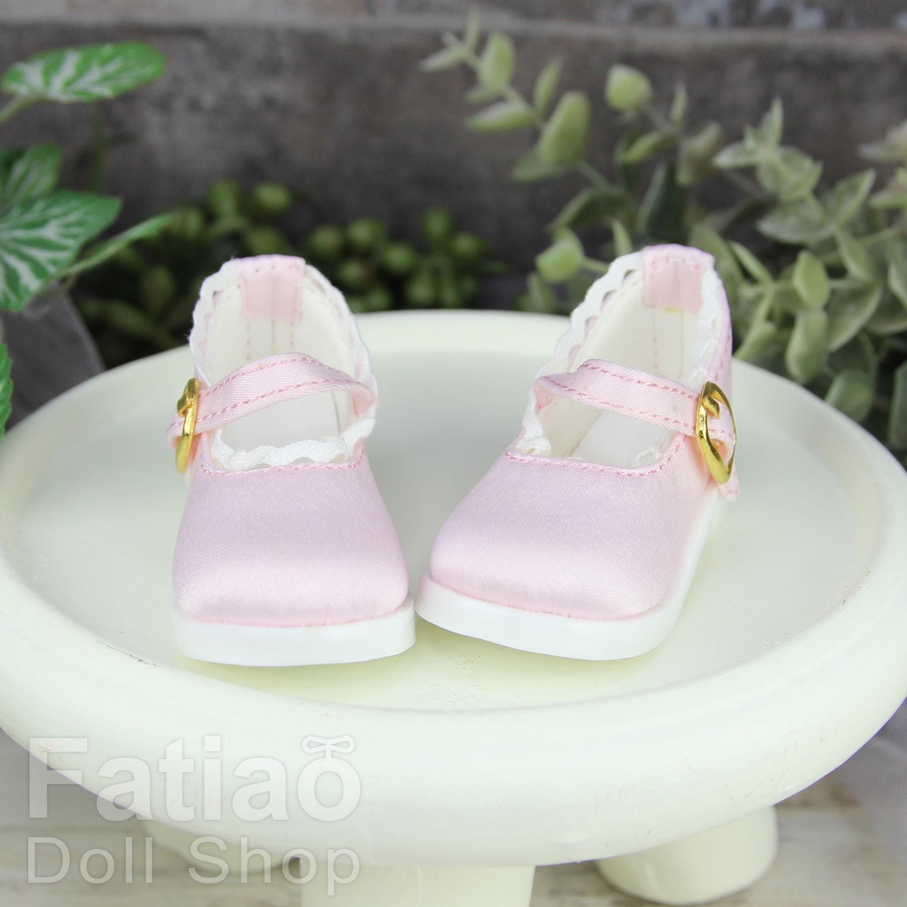 Fatiao - New 1/4 BJD MSD MDD Dollfie Dolls Satin Mary Jane Shoes