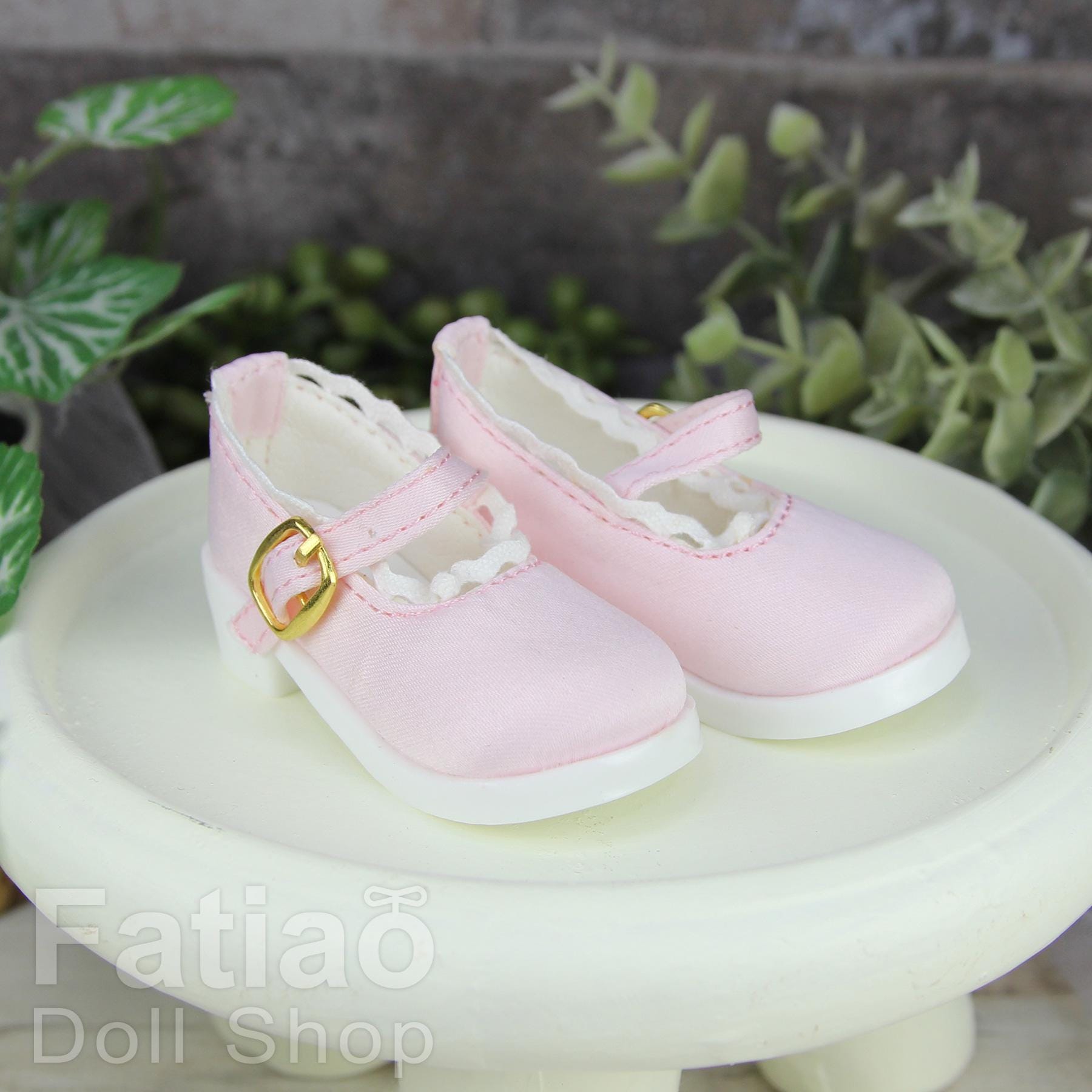 Fatiao - New 1/4 BJD MSD MDD Dollfie Dolls Satin Mary Jane Shoes