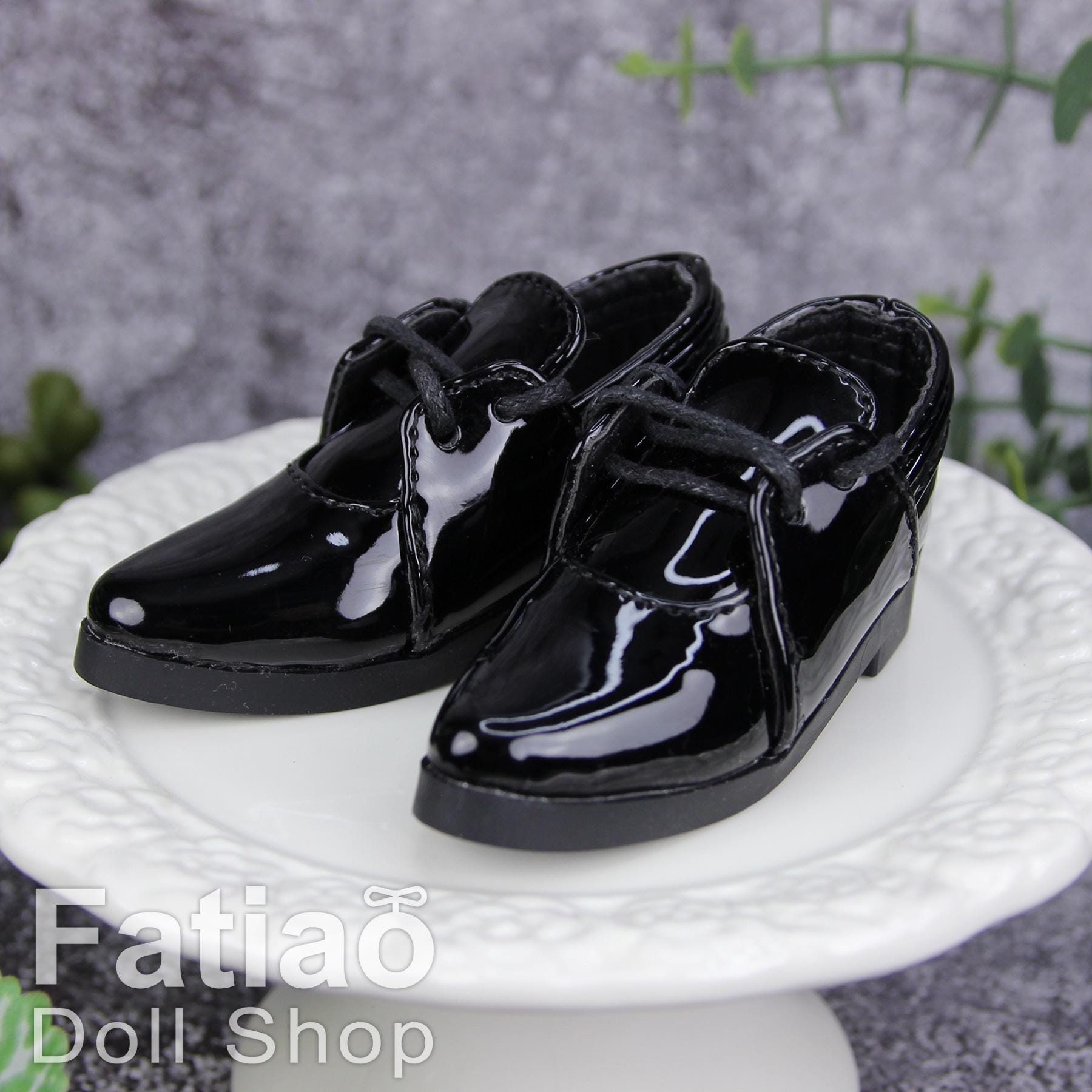 Fatiao - New 1/4 BJD Dollfie MSD Shoes - Black (Size 6cm)