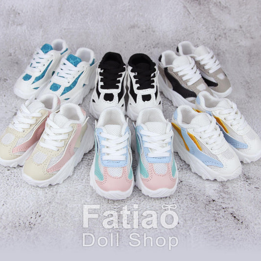 Fatiao - New Dollfie MSD MDD 1/4 BJD Doll sneakers sports gym shoes