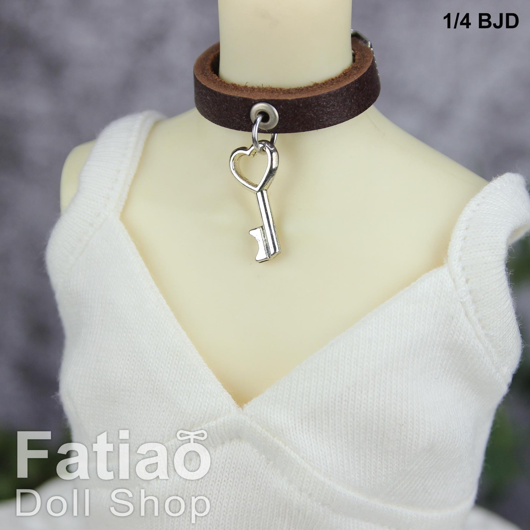 Bow Choker Necklace for 1/3 1/4 BJD SD MSD Dollfie Smart Doll