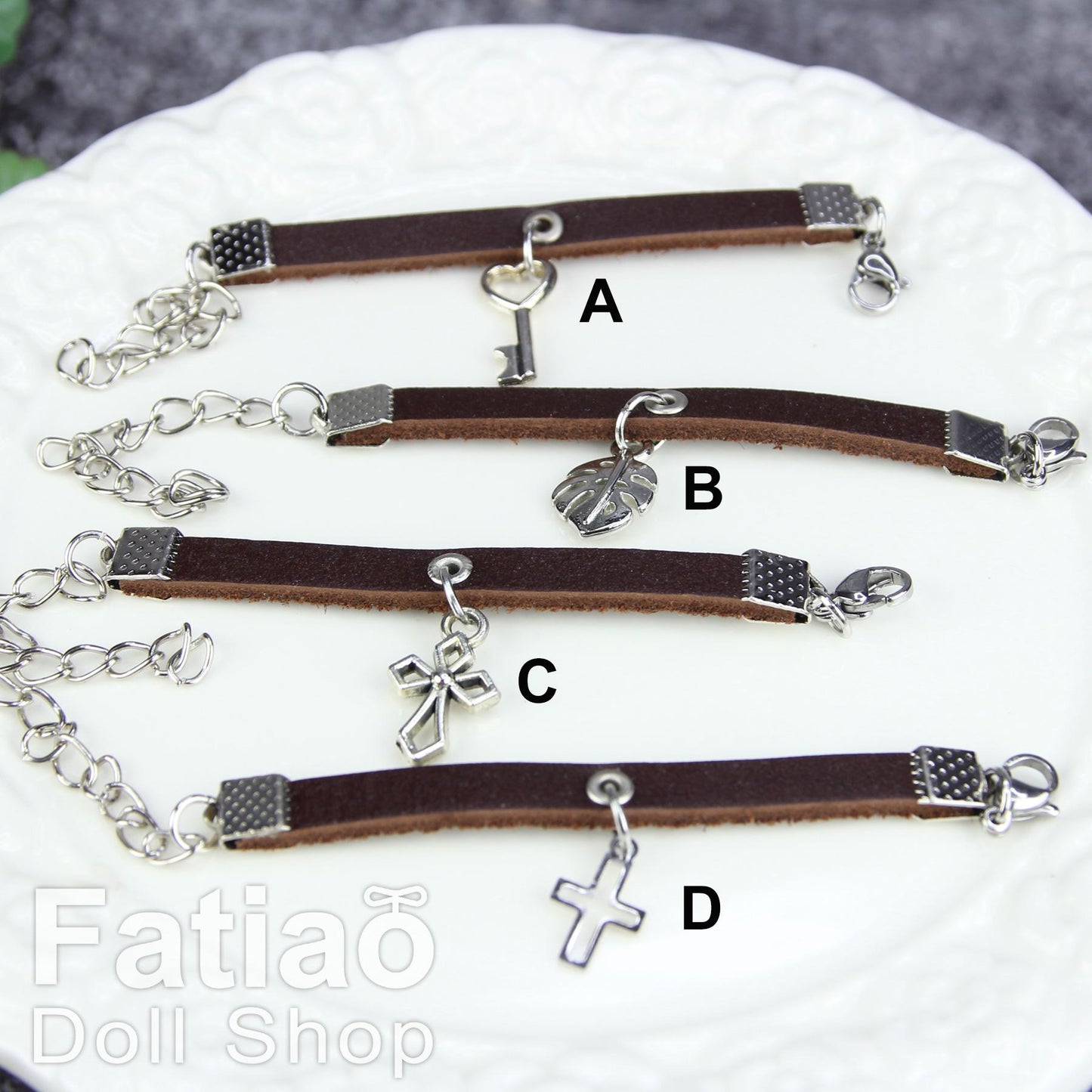 Bow Choker Necklace for 1/3 1/4 BJD SD MSD Dollfie Smart Doll