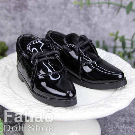 Fatiao - New 1/4 BJD Dollfie MSD Shoes - Black (Size 6cm)