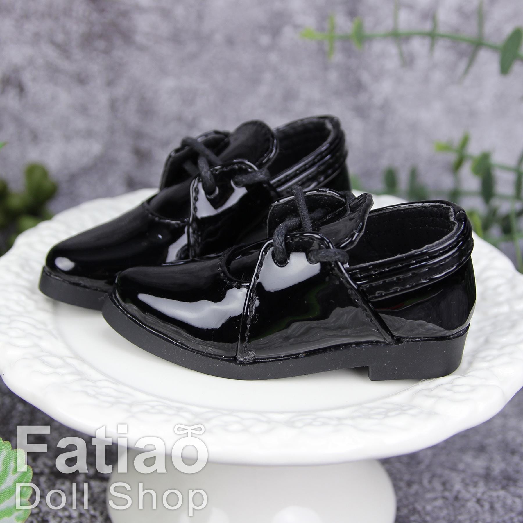 Fatiao - New 1/4 BJD Dollfie MSD Shoes - Black (Size 6cm)