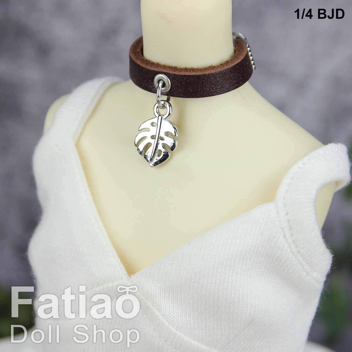 Bow Choker Necklace for 1/3 1/4 BJD SD MSD Dollfie Smart Doll