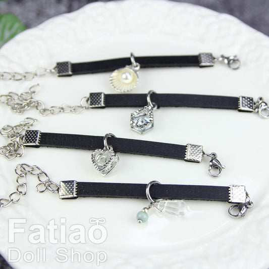 Bow Choker Necklace for 1/3 1/4 BJD SD MSD Dollfie Smart Doll