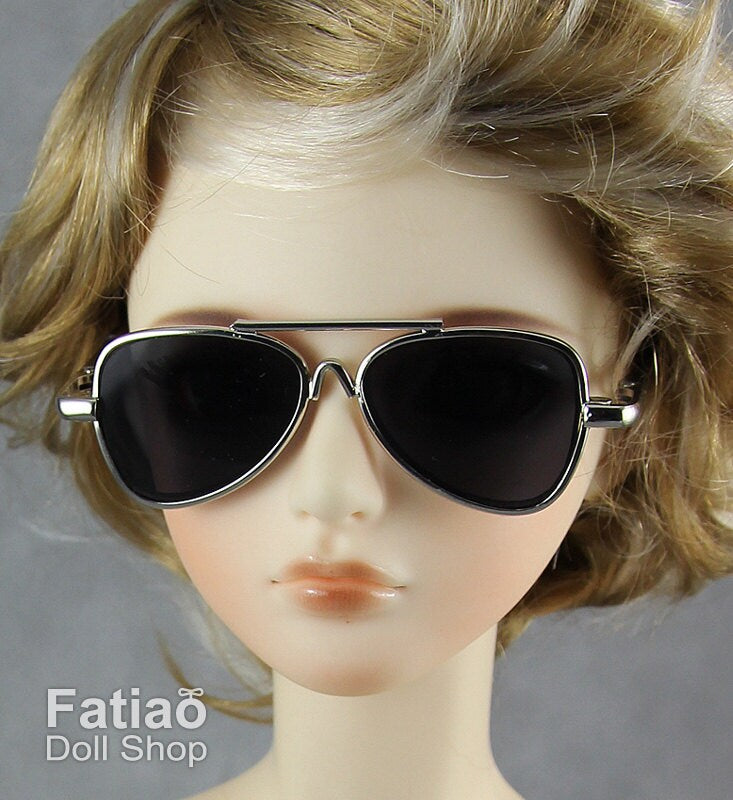 New fashion Dolls Sun Glasses fit 1/3 BJD SD Super Dollfie Silver