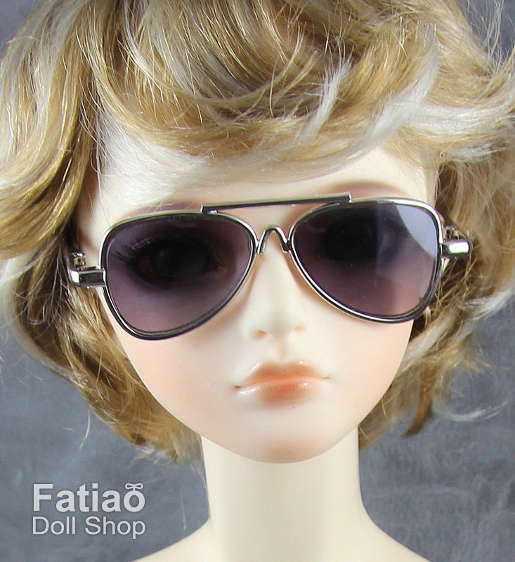 New fashion Dolls Sun Glasses fit 1/3 BJD SD Super Dollfie Silver