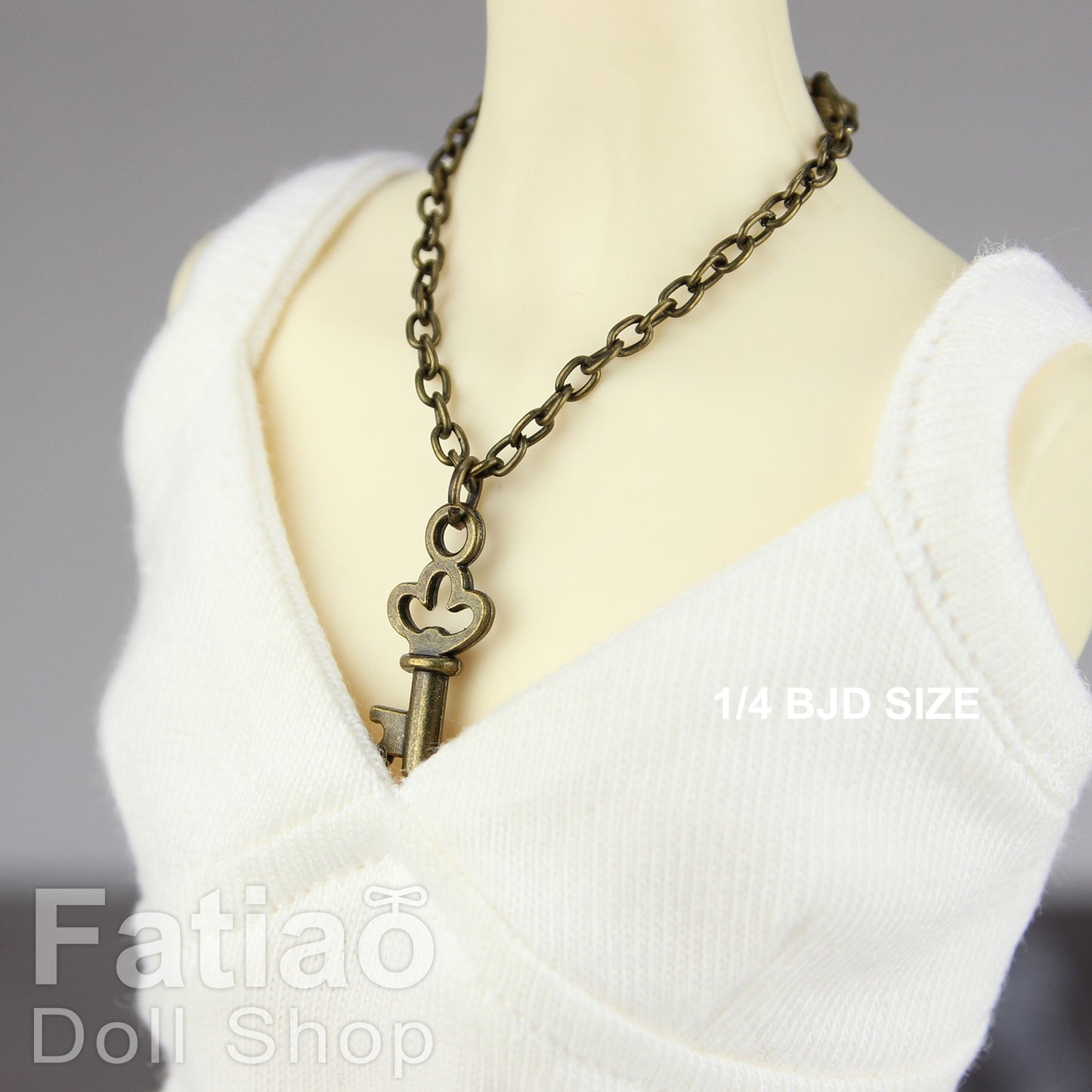 Dolls Antique bronze Necklace for 1/3 BJD SD DD Smart Doll 1/4 msd mdd