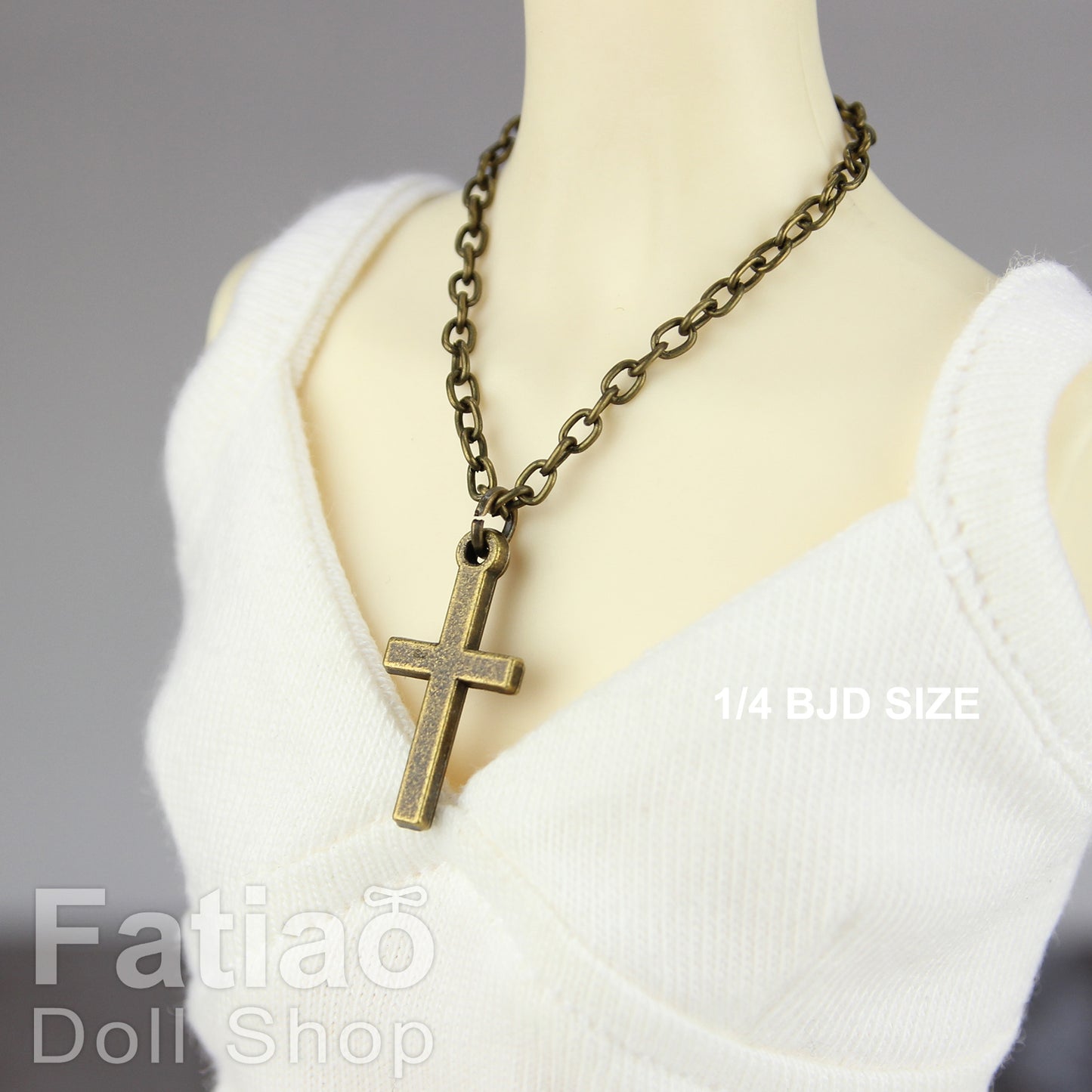 Dolls Antique bronze Necklace for 1/3 BJD SD DD Smart Doll 1/4 msd mdd