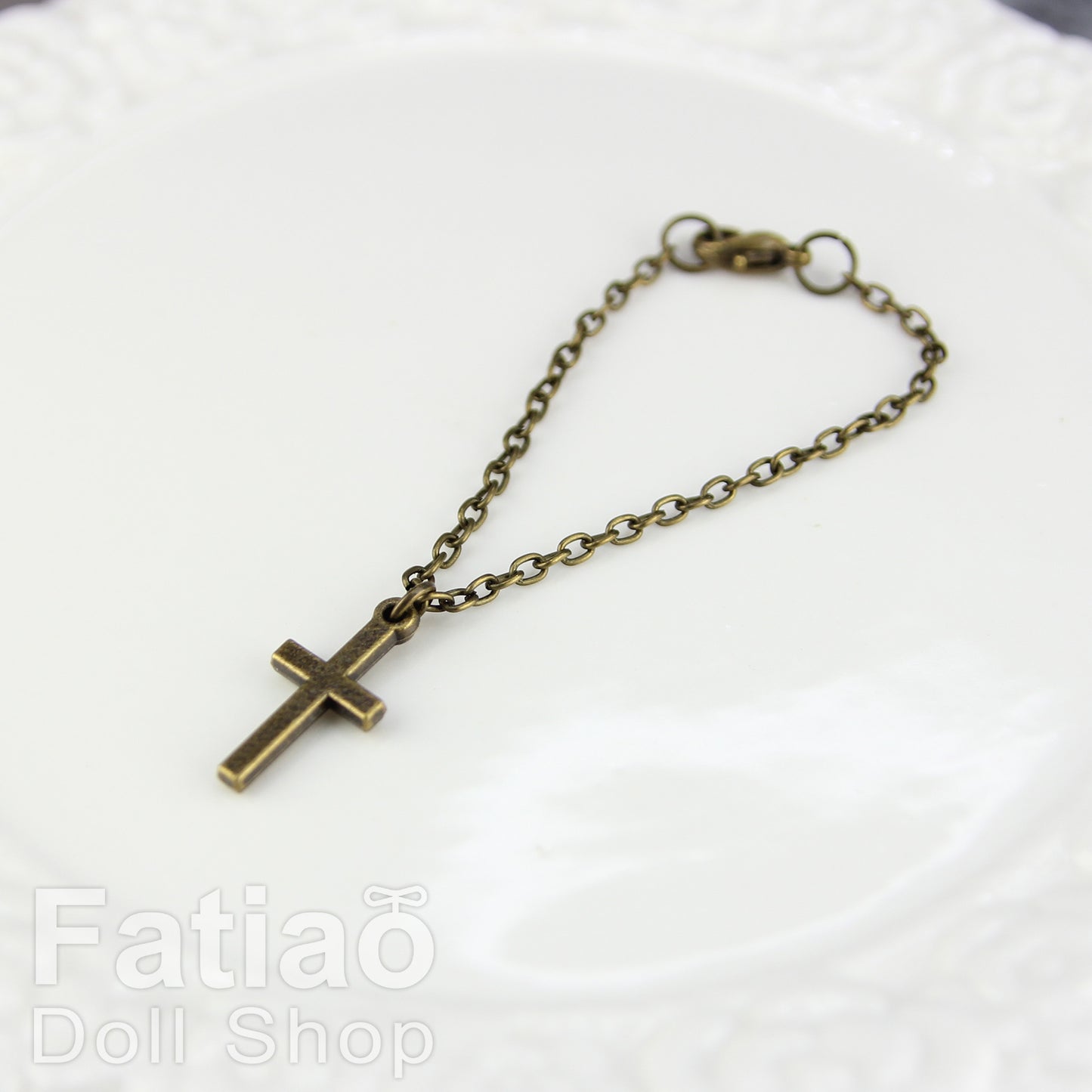 Dolls Antique bronze Necklace for 1/3 BJD SD DD Smart Doll 1/4 msd mdd