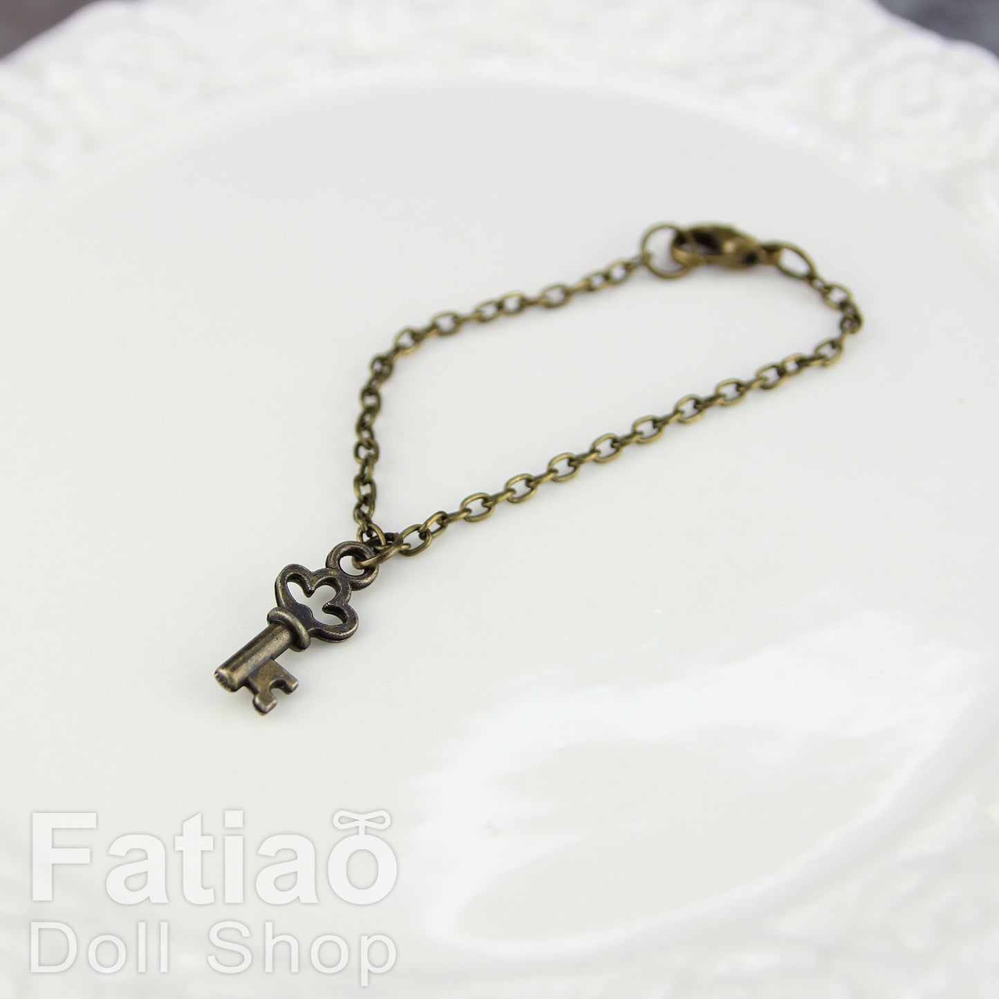 Dolls Antique bronze Necklace for 1/3 BJD SD DD Smart Doll 1/4 msd mdd