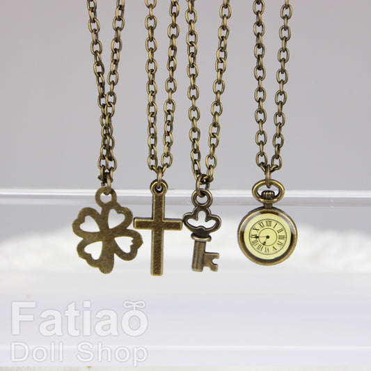 Dolls Antique bronze Necklace for 1/3 BJD SD DD Smart Doll 1/4 msd mdd