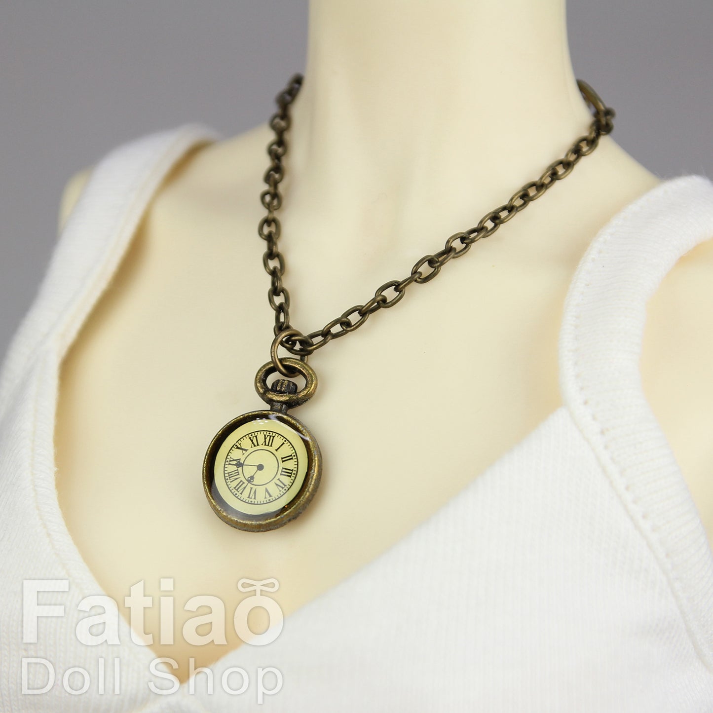 Dolls Antique bronze Necklace for 1/3 BJD SD DD Smart Doll 1/4 msd mdd