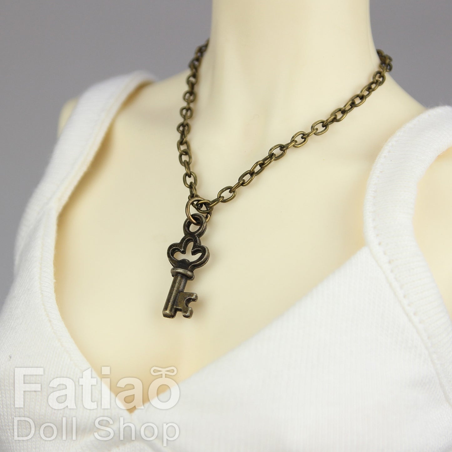 Dolls Antique bronze Necklace for 1/3 BJD SD DD Smart Doll 1/4 msd mdd